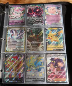 Pokemon TCG Binder Lot Vintage & Modern SIR Alt Art EX Holos Gengar Mew + - Image 3