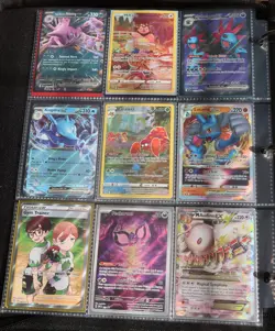 Pokemon TCG Binder Lot Vintage & Modern SIR Alt Art EX Holos Gengar Mew + - Image 4