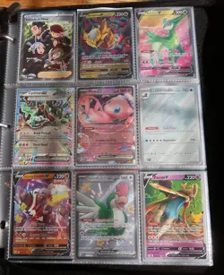 Pokemon TCG Binder Lot Vintage & Modern SIR Alt Art EX Holos Gengar Mew + - Image 5