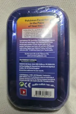 Pokemon Dragonite Kanto Power Mini Tin - 2 Booster Packs + Coin - Factory Sealed - Image 2