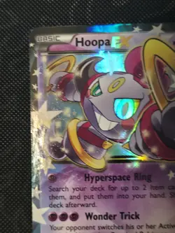 Pokemon Hoopa EX XY85 Black Star Promo Holo NM - Image 2