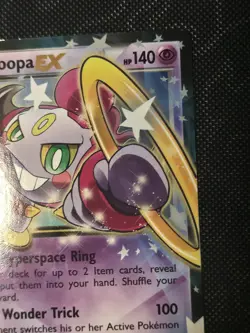 Pokemon Hoopa EX XY85 Black Star Promo Holo NM - Image 3