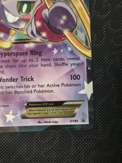 Pokemon Hoopa EX XY85 Black Star Promo Holo NM - Image 4