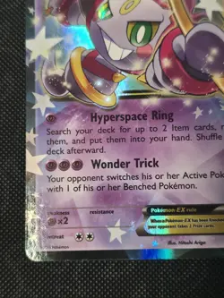Pokemon Hoopa EX XY85 Black Star Promo Holo NM - Image 5