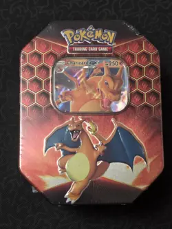 Pokemon TCG Hidden Fates Tin Charizard GX FACTORY SEALED NEW - US Seller - Image 1