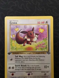 Pokemon 1st Edition Jungle Eevee 51/64 NM Near Mint - Image 2