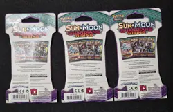 Pokemon TCG Sun and Moon Guardians Rising Three (3) Sleeved Booster Packs - Image 2