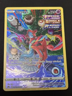 Deoxys Full Art GG12/GG70 Crown Zenith Galarian Gallery Pokemon 2023 - Image 1