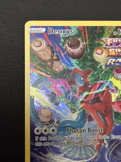 Deoxys Full Art GG12/GG70 Crown Zenith Galarian Gallery Pokemon 2023 - Image 2