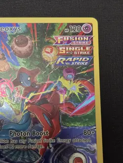 Deoxys Full Art GG12/GG70 Crown Zenith Galarian Gallery Pokemon 2023 - Image 3