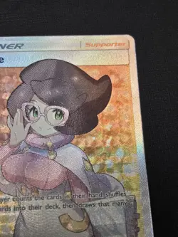 Pokemon Wicke 147/147 Burning Shadows Ultra Rare Full Art Holo MP - Image 3