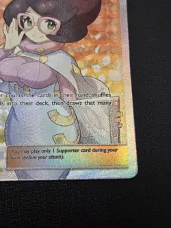 Pokemon Wicke 147/147 Burning Shadows Ultra Rare Full Art Holo MP - Image 4