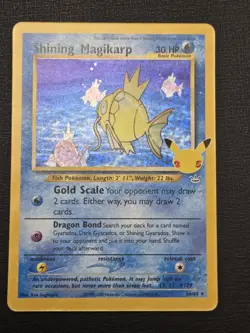 Shining Magikarp - 66/64 - Pokemon Celebrations Classic Collection Holo Rare NM - Image 1