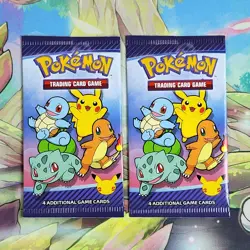 2X Mcdonalds Pokemon 25th Anniversary Promo Booster Packs 2021 BRAND NEW SEALED - Image 1