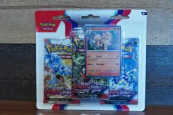 Pokemon TCG Scarlet and Violet 3-Pack Blisters Arcanine Promo - Image 1