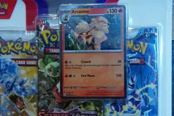 Pokemon TCG Scarlet and Violet 3-Pack Blisters Arcanine Promo - Image 2