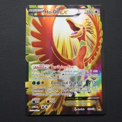 NM Ho-Oh EX (Full Art) 121/122 Ultra Rare XY - BREAKpoint Pokemon TCG - Image 1