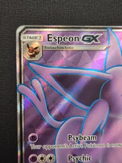 LP Espeon GX - SM Base Set 140/149 Ultra Rare Full Art Pokemon TCG - Image 2