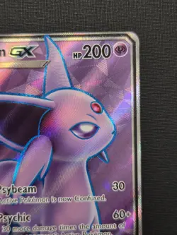 LP Espeon GX - SM Base Set 140/149 Ultra Rare Full Art Pokemon TCG - Image 3