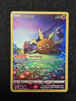 NM Solrock Crown Zenith Galarian Gallery Rare GG15/GG70 Pokemon TCG Near Mint - Image 1