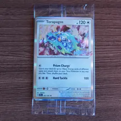 Pokemon Center TCG Horizons Terapagos Quaxly Surging Sparks Promo New Sealed - Image 1