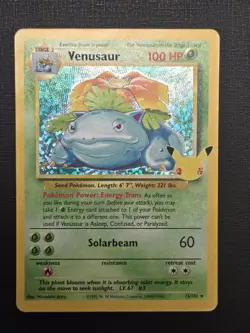 Venusaur Holo 15/102 Celebrations Classic Collection Pokemon 2021 NM - Image 1