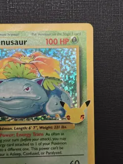 Venusaur Holo 15/102 Celebrations Classic Collection Pokemon 2021 NM - Image 3