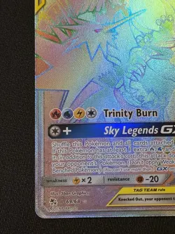 Moltres Zapdos Articuno Tag Team GX 69/68 Pokemon Hidden Fates NM - Image 5