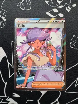 Tulip 244/182 Pokemon TCG S&V Paradox Rift Trainer Ultra Rare English - Image 1