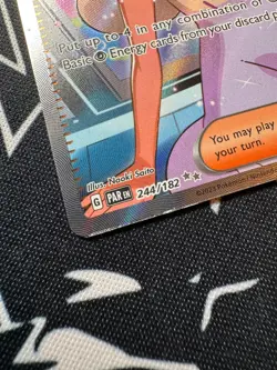 Tulip 244/182 Pokemon TCG S&V Paradox Rift Trainer Ultra Rare English - Image 2