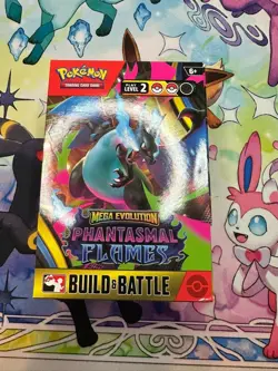 Pokemon Zacian Sealed Build And Battle Prerelease Deck Phantasmal Flames - Image 2