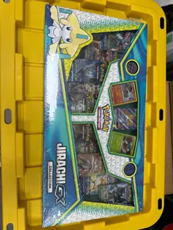 Brand New Factory Sealed Pokemon TCG JIRACHI GX COLLECTION BOX - Image 1