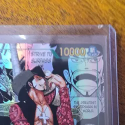 Bandai Dracule Mihawk Secret Rare Foil OP14-119 One Piece CCG The Seven Warlords - Image 4