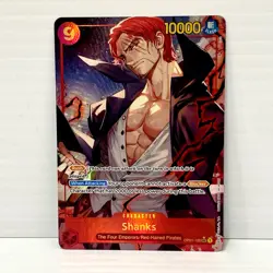 One Piece TCG - PRB01 The Best - Shanks OP01-120 - Alt Art English - Image 1