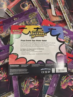 Pokemon TCG Ascended Heroes Tech Sticker Collection LOT OF 12 SEALED FAST SHIP - Image 3