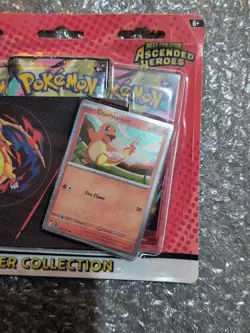 Pokemon TCG | Ascended Heroes | Charmander Tech Sticker Collection | New/Sealed - Image 3