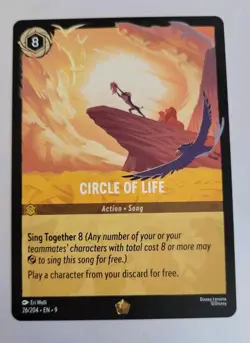Disney Lorcana TCG - Fabled: Circle Of Life (026/204) - Legendary - Near Mint - Image 1