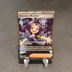 Acerola's Mischief - Ultra Rare ME01: Mega Evolution 165/132 NM POKEMON TCG - Image 1
