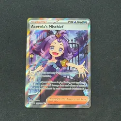 Acerola's Mischief 165/132 Ultra Rare ME01: Mega Evolution NM/M Pokemon TCG - Image 1