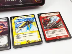 2004 WOTC DUEL MASTERS TCG - SHADOWCLASH TIN + 75 CARDS - GREAT CONDITION - Image 4