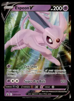 Pokemon TCG SWSH: Sword & Shield Promo Cards #SWSH201 Espeon V Holo NM - Image 1