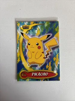 Pikachu #53 Pokemon Advanced Challenge Topps Card Non-Foil 2004 Lightly Played - Image 1