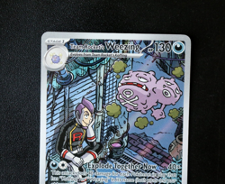 Pokemon Card TCG - Team Rocket's Weezing 199/182 - Destined Rivals - IR - NM ⭐ - Image 2