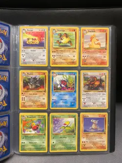 Jungle Set Complete Common and Uncommon Pokemon Cards Bundle 1999 WOTC Vintage - Image 3