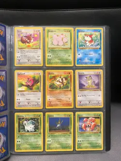 Jungle Set Complete Common and Uncommon Pokemon Cards Bundle 1999 WOTC Vintage - Image 5