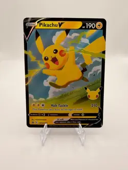 Pokemon Pikachu V SWSH143 Promo Holo SWSH: Sword & Shield English TCG Card - Image 1