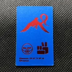 Articuno Pokemon Rock-paper-scissors Card Japan Pocket Monster NINTENDO F/S - Image 4