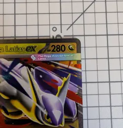 Mega Latias EX 100/132 Ultra Rare Holo Pokemon TCG Card English - Image 3