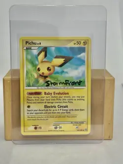 Pokemon TCG Pichu & Pikachu 3 Card Lot - Arceus, Stormfront, Undaunted - Image 2