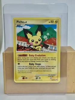 Pokemon TCG Pichu & Pikachu 3 Card Lot - Arceus, Stormfront, Undaunted - Image 3
